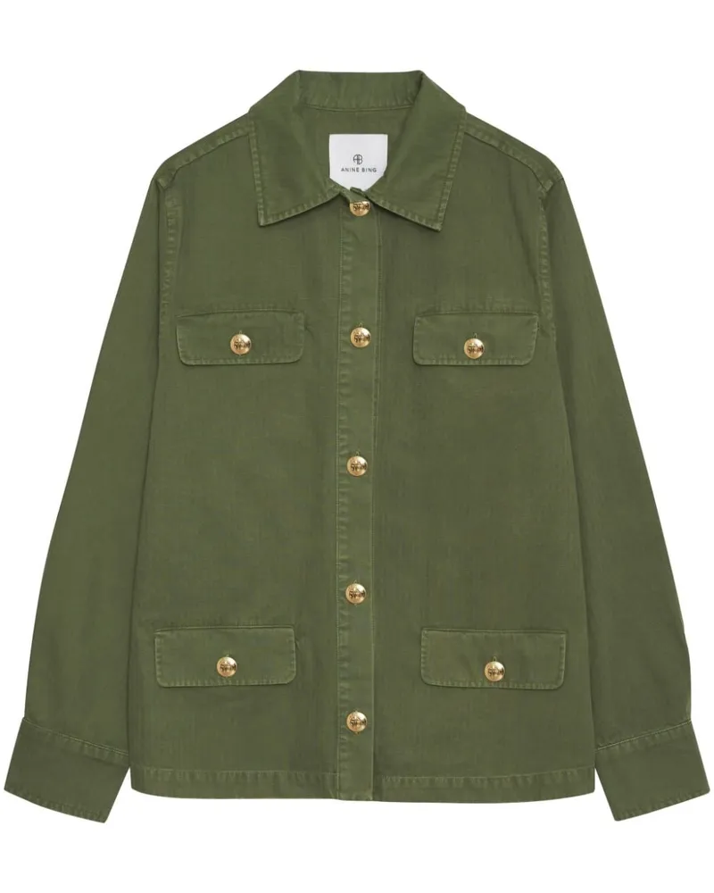 Anine Bing Corey Military-Jacke - Grün Grün