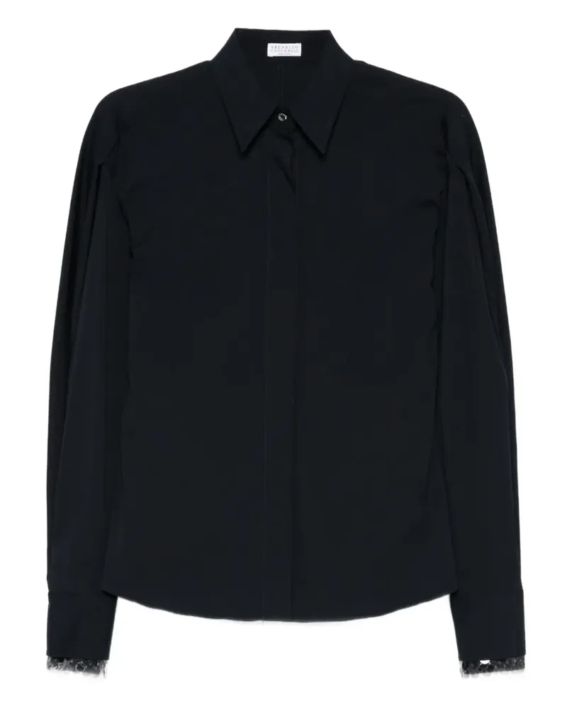Brunello Cucinelli cotton blouse - Schwarz Schwarz
