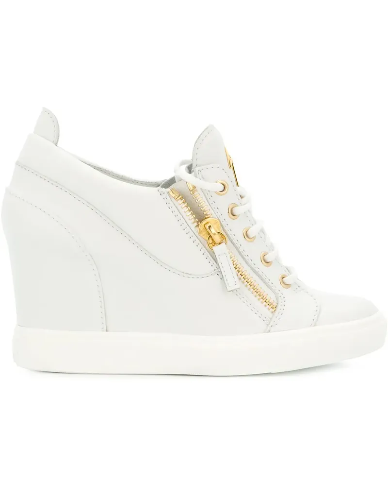 Giuseppe Zanotti Sonya' Wedge-Sneakers - Weiß Weiß