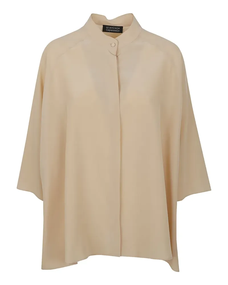 Gianluca Capannolo stand-collar top - Nude Nude