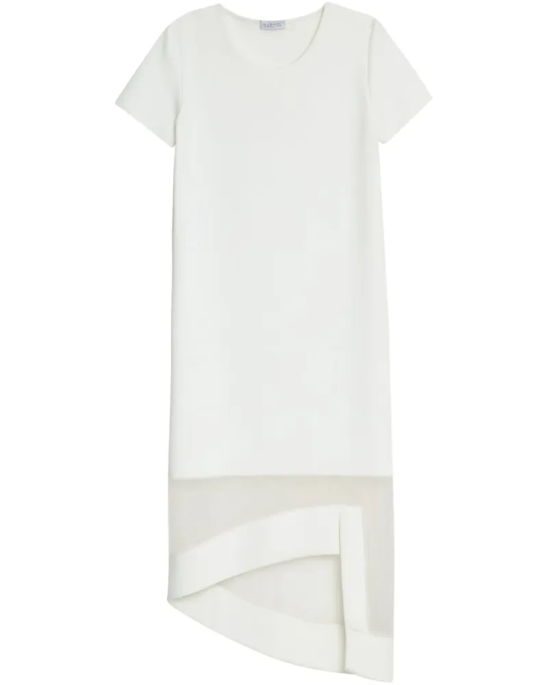 Gloria Coelho Asymmetrisches Kleid - Weiß Weiß