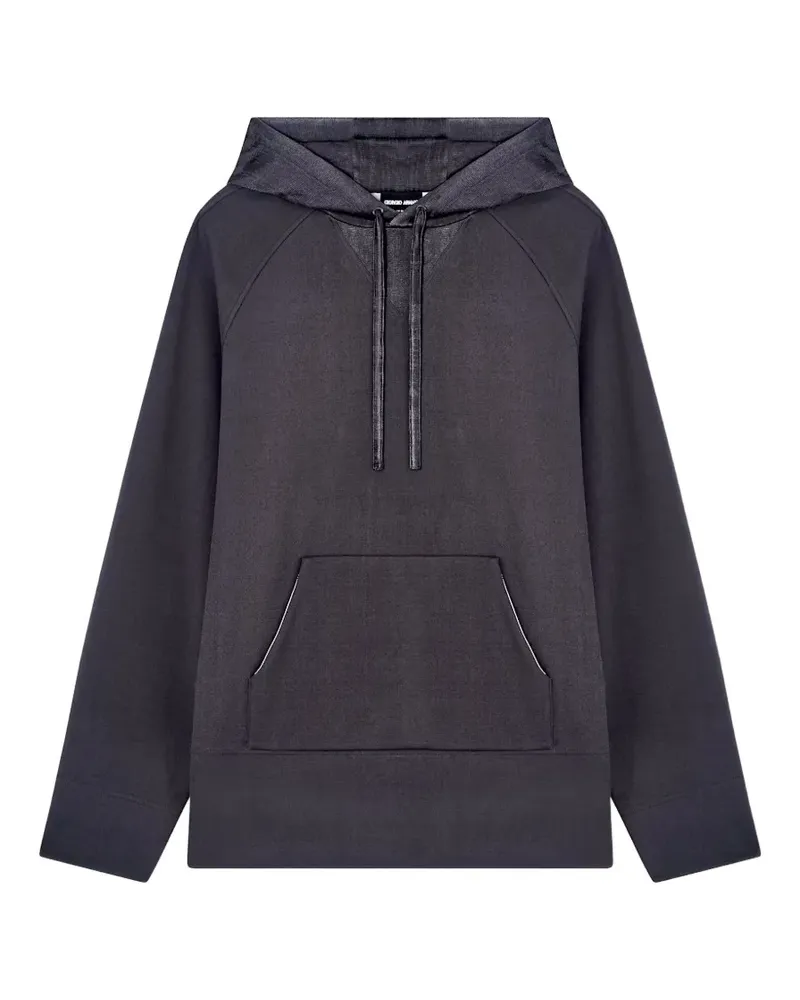 Giorgio Armani Hoodie mit Raglanärmeln - Grau Grau