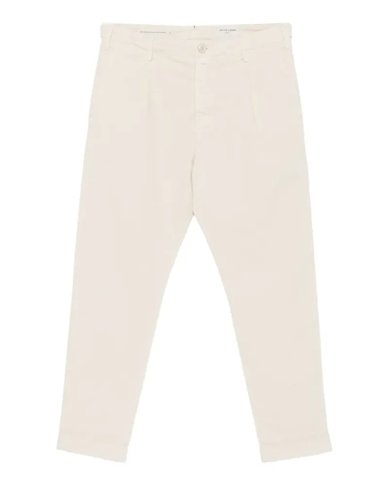 Jacob Cohën Henry Straight-Leg-Hose mit Falten - Nude Nude