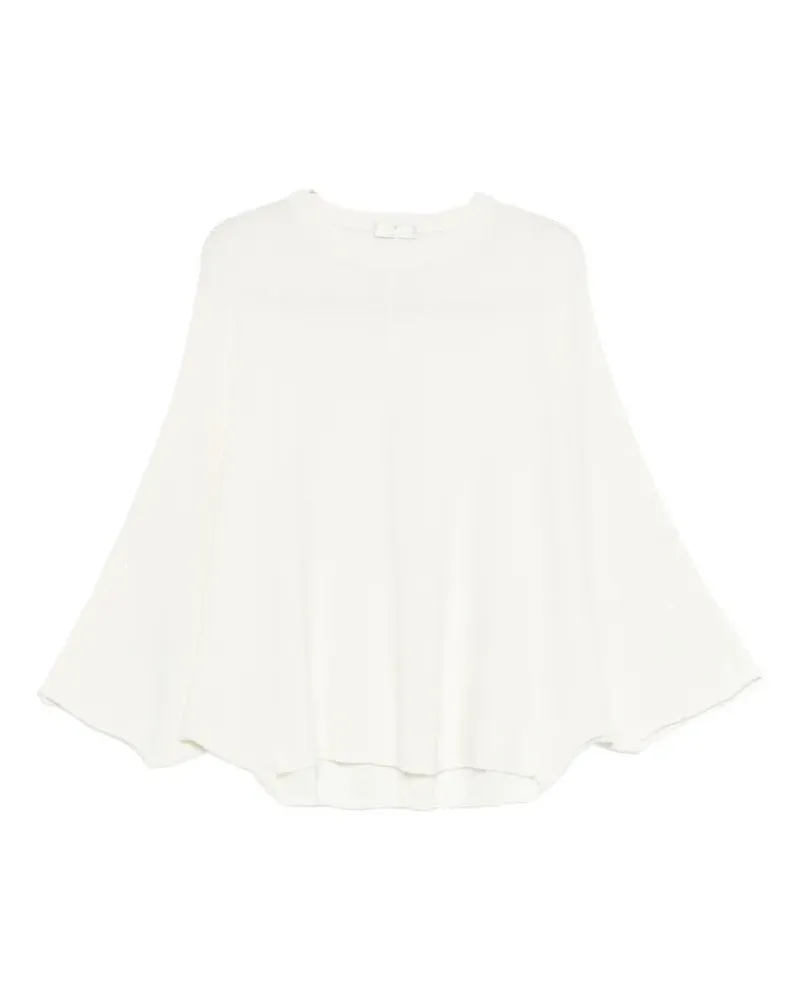 PANICALE Cashmere flared sweater - Nude Nude