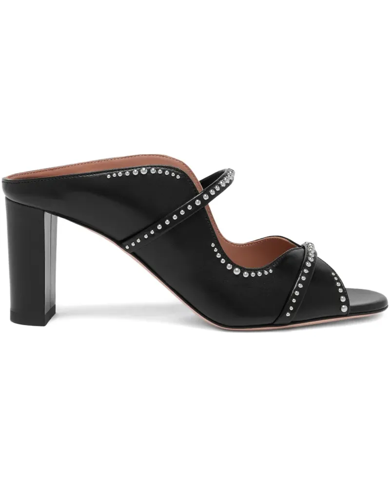 Malone Souliers Norah Mules 70mm - Schwarz Schwarz