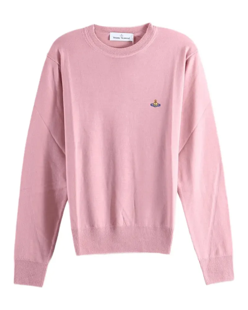 Vivienne Westwood Pullover mit Orb-Stickerei - Rosa Rosa