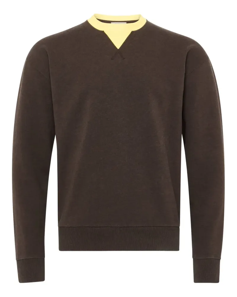 J.W.Anderson Sweatshirt mit Kontrastdetails - Braun Braun