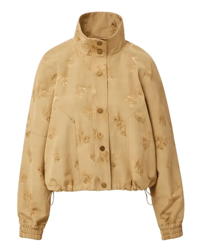 Veronica Beard Ainsworth Jacke aus Blumen-Jacquard - Nude Nude