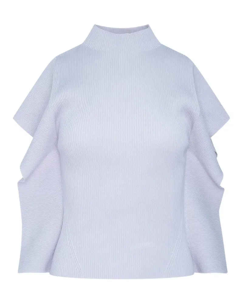 CFCL Geripptes Strickoberteil - Violett Violett