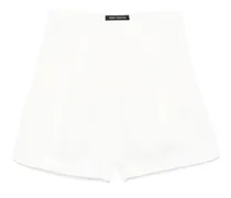 Shorts aus Leinen - Weiß