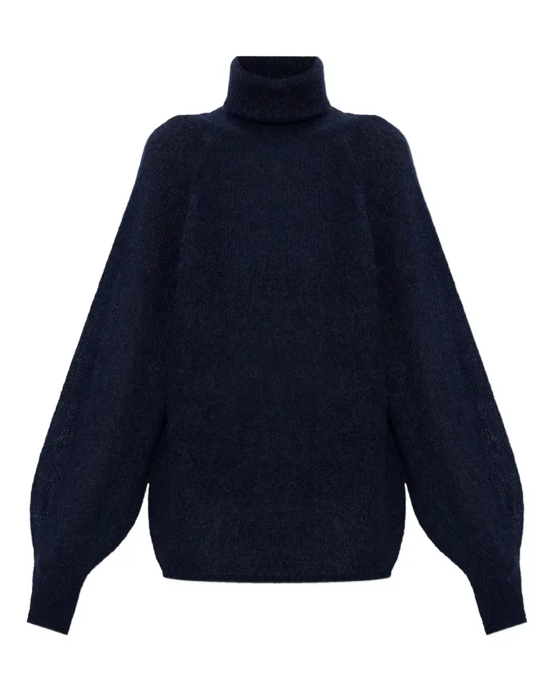 By Malene Birger Magoo raglan-sleeve tutleneck sweater - Blau Blau