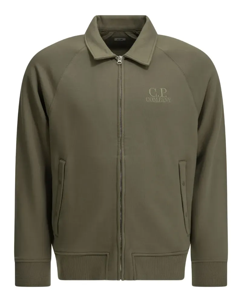 C.P. Company Sweatshirt mit Reißverschluss - Grün Grün