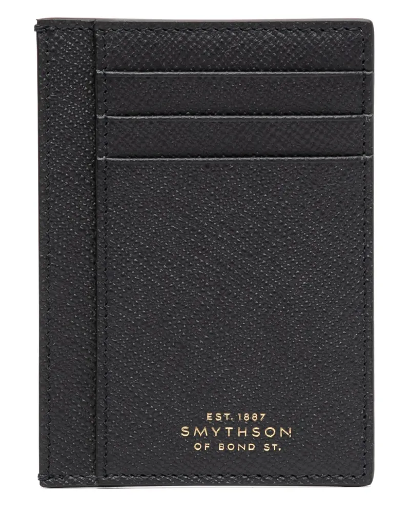 Smythson Großes Kartenetui - Blau Blau