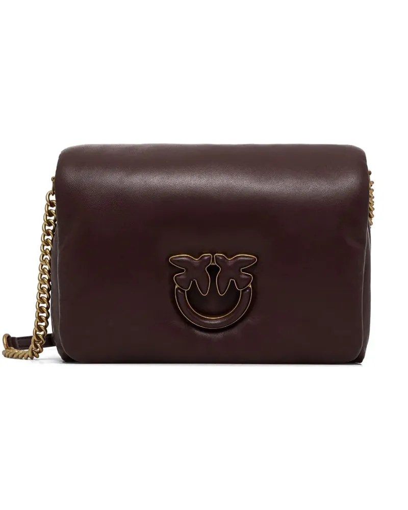 Pinko Classic Love Click Puff Umhängetasche - Rot Rot