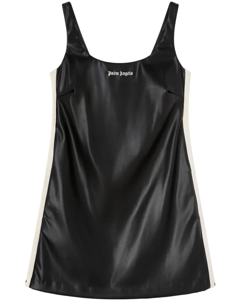 Palm Angels Minikleid mit eckigem Ausschnitt - Schwarz Schwarz