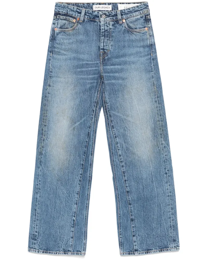 Our Legacy Treble Cut Jeans - Blau Blau