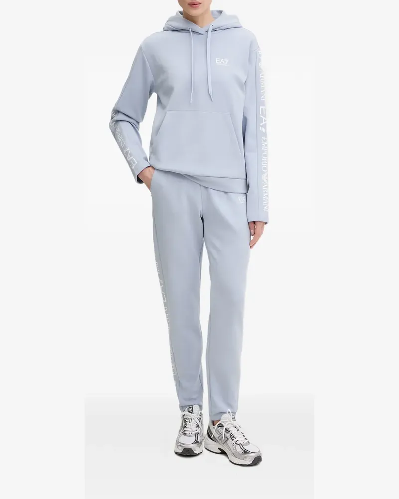 EA7 Langärmeliger Jogginganzug - Blau Blau