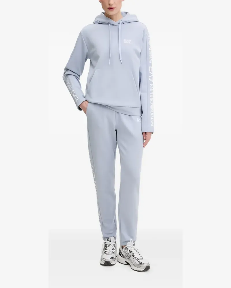 EA7 long-sleeve tracksuit - Blau Blau