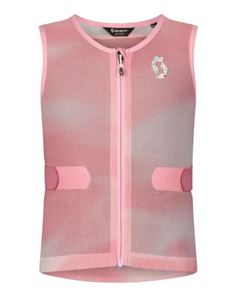 Scott mesh-panel padded vest - Rosa Rosa