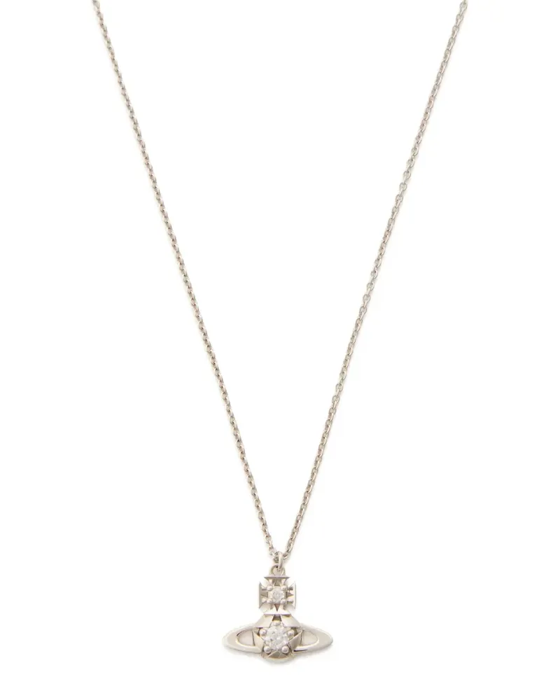 Vivienne Westwood Lee Halskette mit Orb-Anhänger - Silber Silber