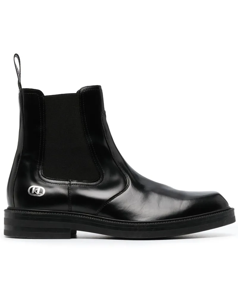 Karl Lagerfeld K/Archive Kraftman Chelsea-Boots - Schwarz Schwarz