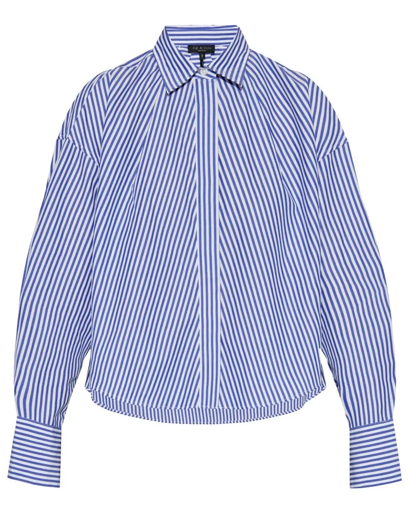 Rag & Bone Martha Hemd - Blau Blau