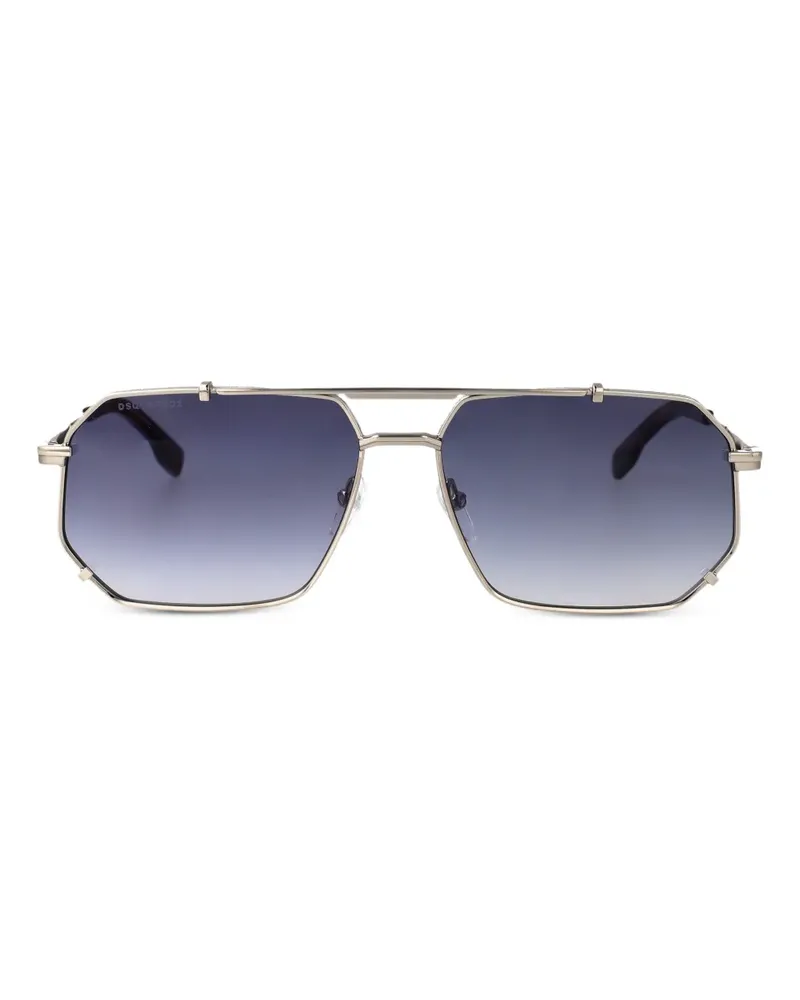 Dsquared2 geometric-frame sunglasses - Silber Silber