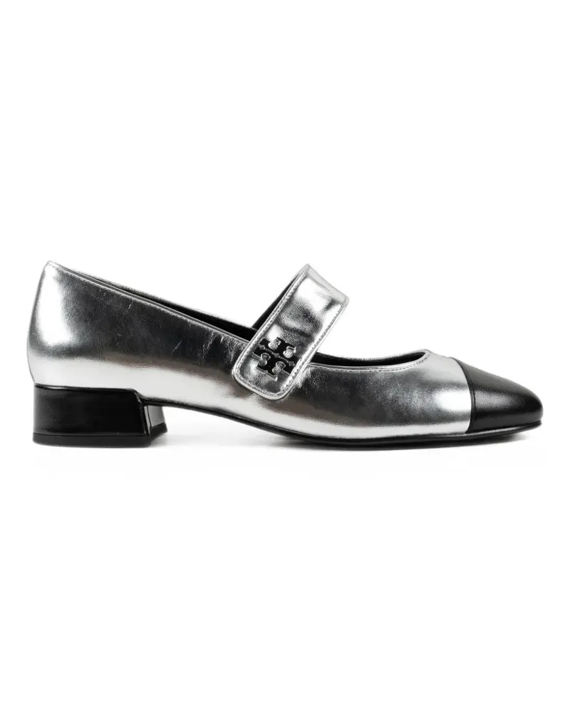 Tory Burch Pumps mit Schnalle - Silber Silber