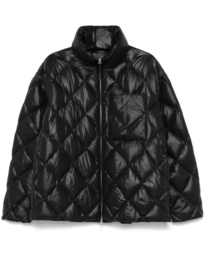 Jil Sander Gefütterte Jacke - Schwarz Schwarz