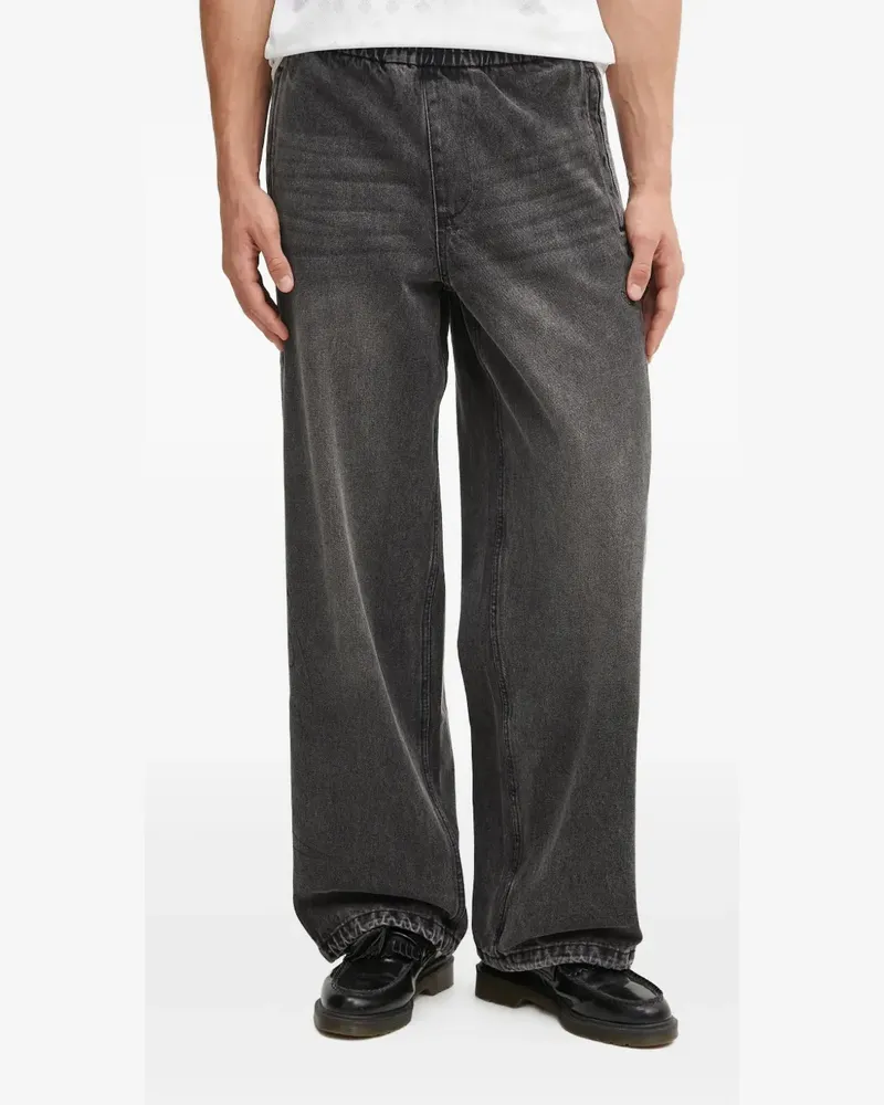 adidas cotton trousers - Schwarz Schwarz