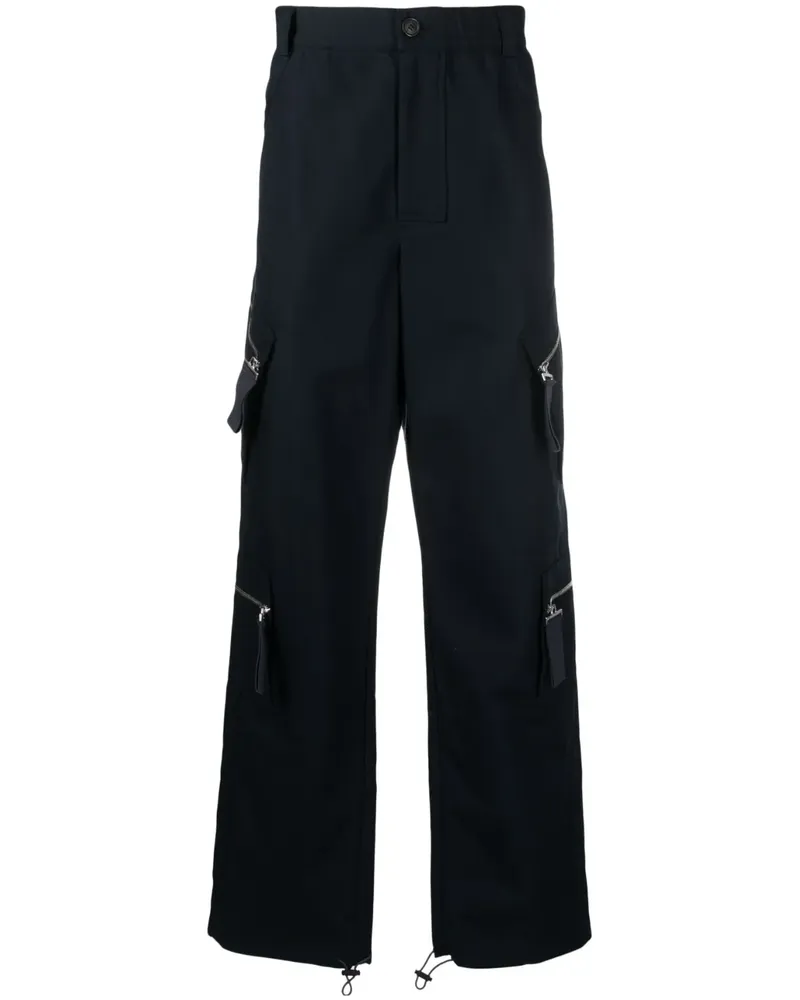 Jacquemus Cargohose mit geradem Bein - Blau Blau