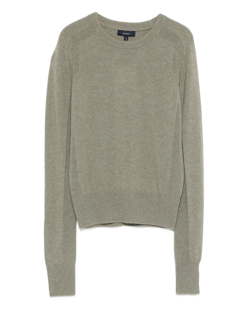 Soeur Gerippter Galway Pullover - Nude Nude