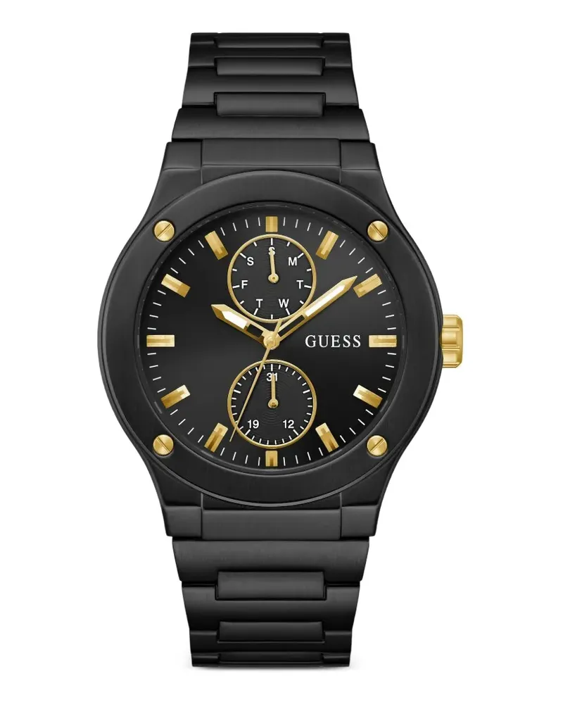 Guess Jet Armbanduhr 44mm - Schwarz Schwarz