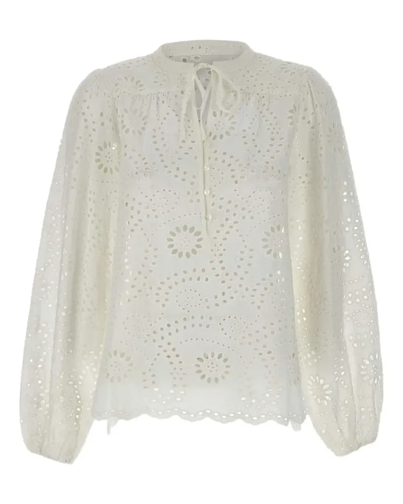 MC2 Saint Barth Bluse aus Spitze - Nude Nude