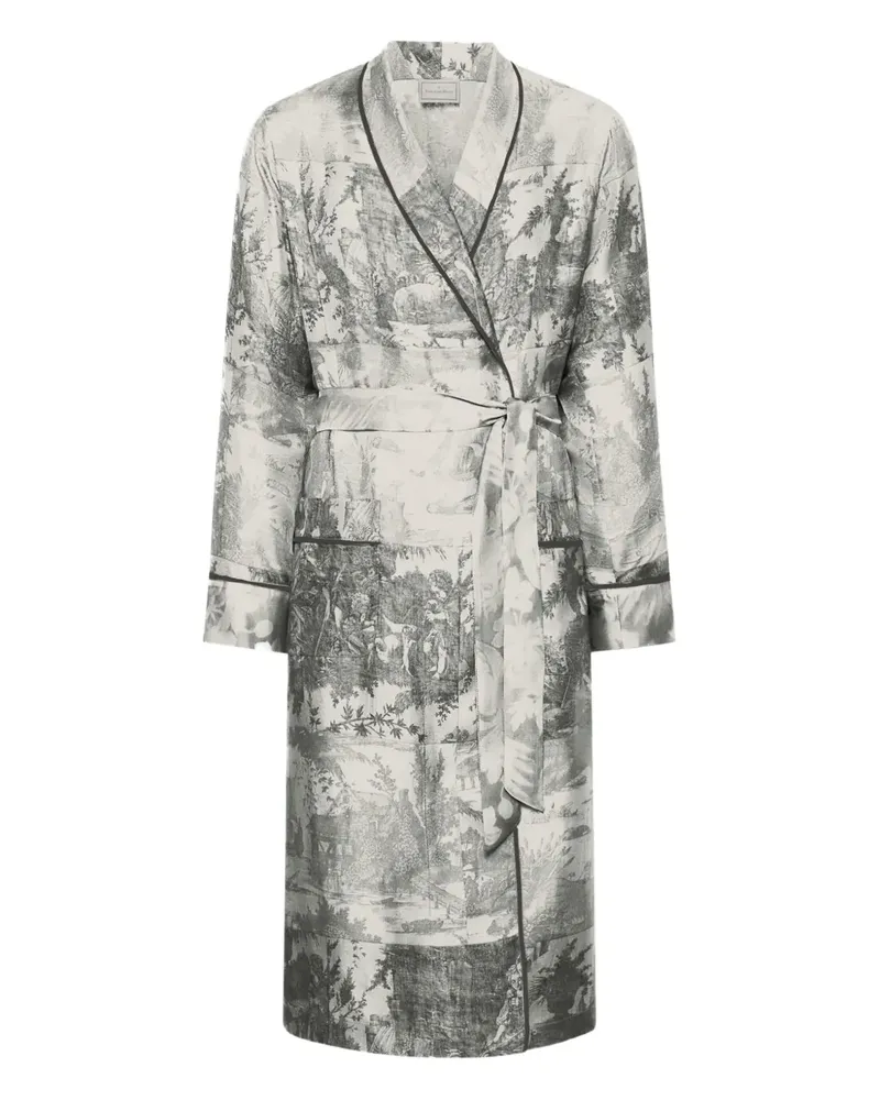 Pierre-Louis Mascia Aloegum robe - Weiß Weiß