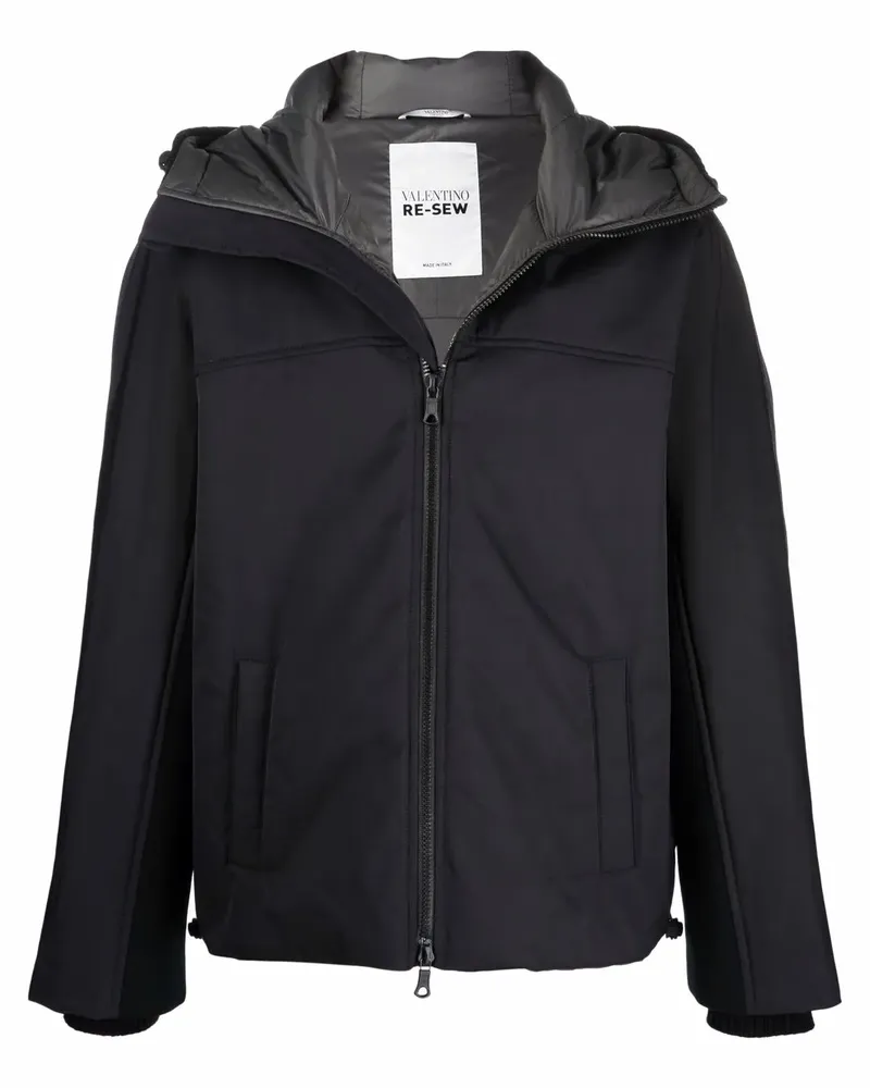Valentino Garavani Gefütterte Jacke mit Einsätzen - Blau Blau