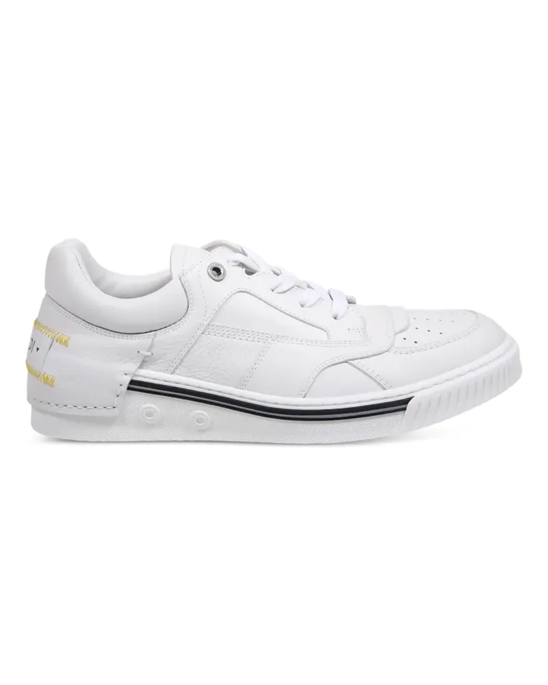 Fendi Fender Sneakers mit Perforationen - Weiß Weiß