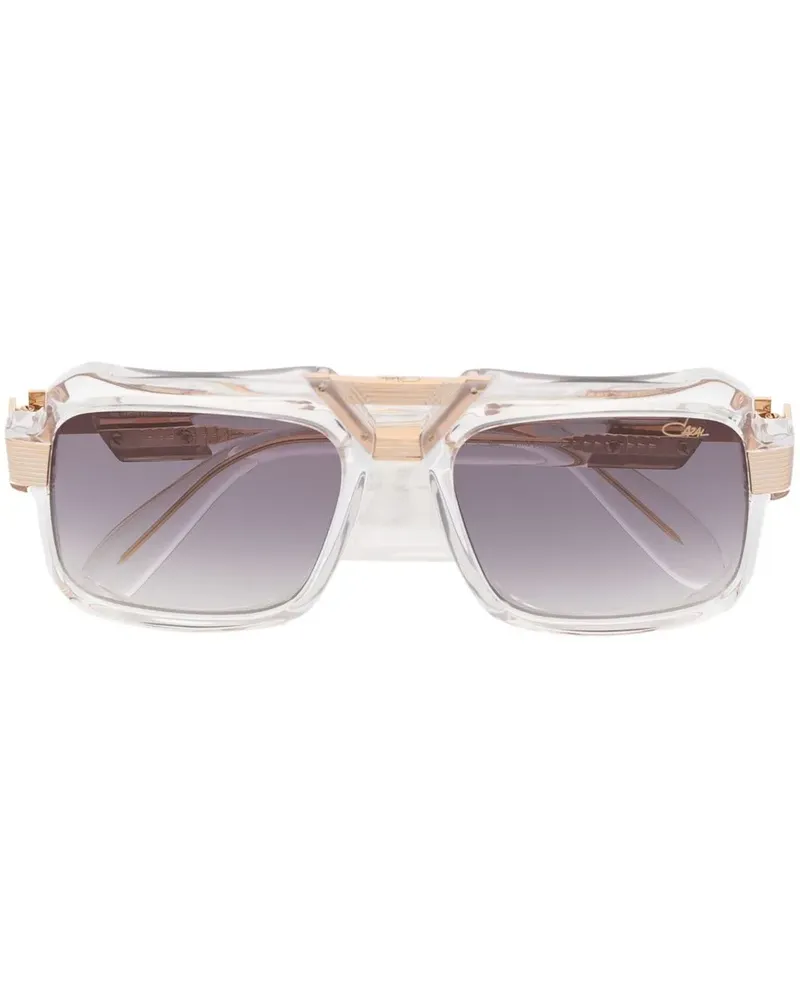 CAZAL Sonnenbrille mit transparentem Gestell - Nude Nude