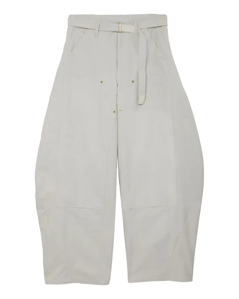 Carhartt WIP x Sacai Hose mit Logo und Gürtel - Nude Nude