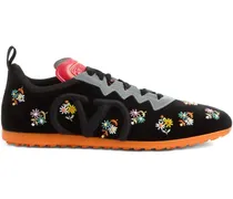 Chromathon Sneakers aus Samt - Schwarz