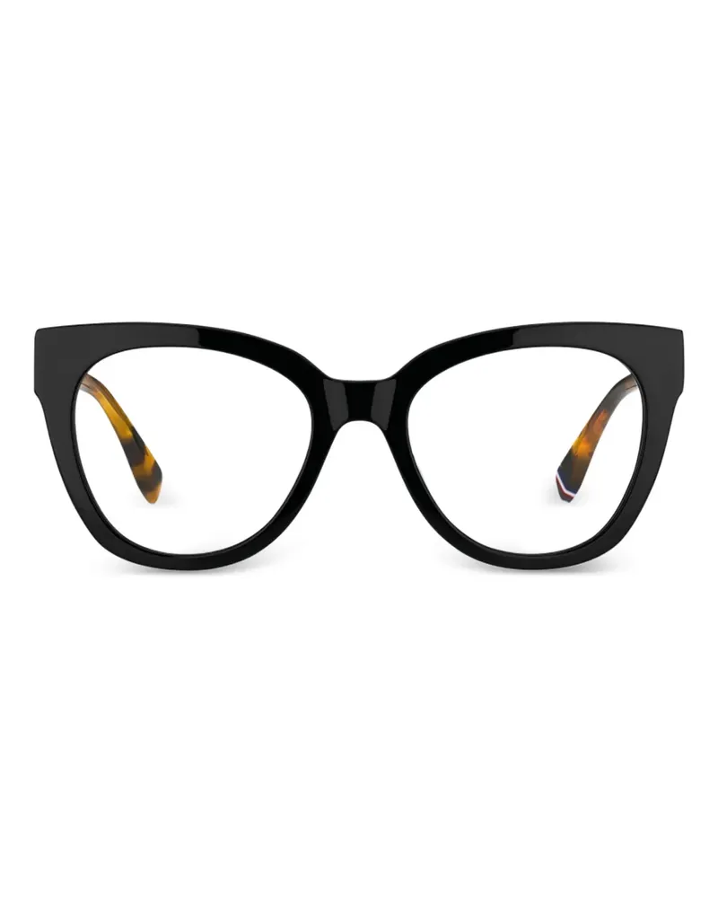 Tommy Hilfiger Klassische Cat-Eye-Brille - Schwarz Schwarz