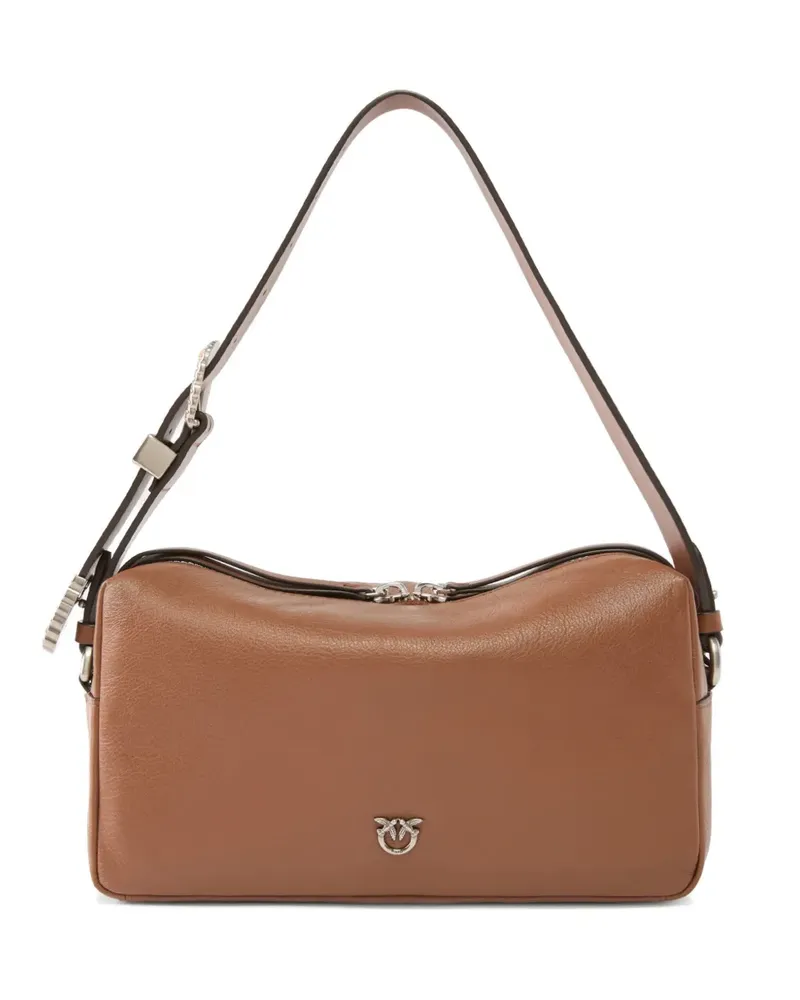 Pinko logo plaque shoulder bag - Braun Braun
