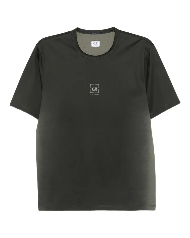 C.P. Company Metropolis Series T-Shirt mit Logo-Print - Grün Grün