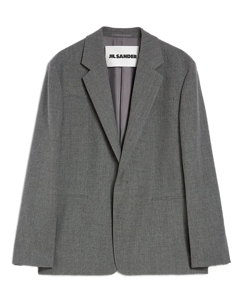 Jil Sander Klassisches Sakko - Grau Grau