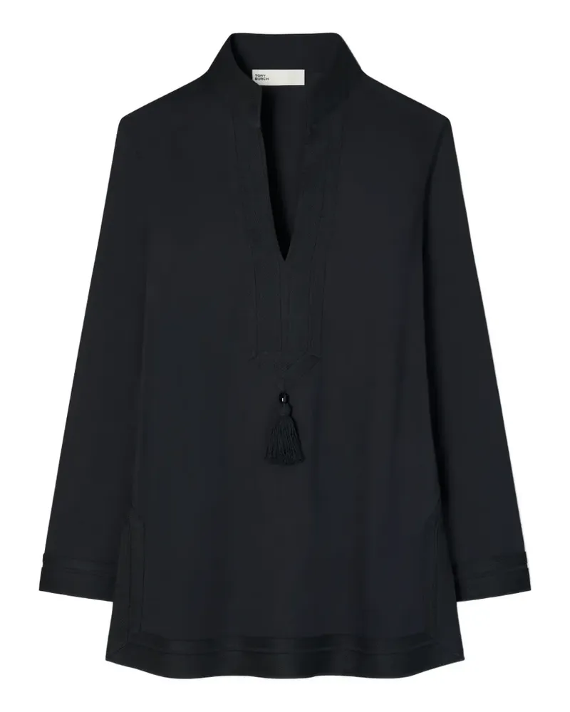 Tory Burch Tory Tunika aus Baumwolle - Schwarz Schwarz