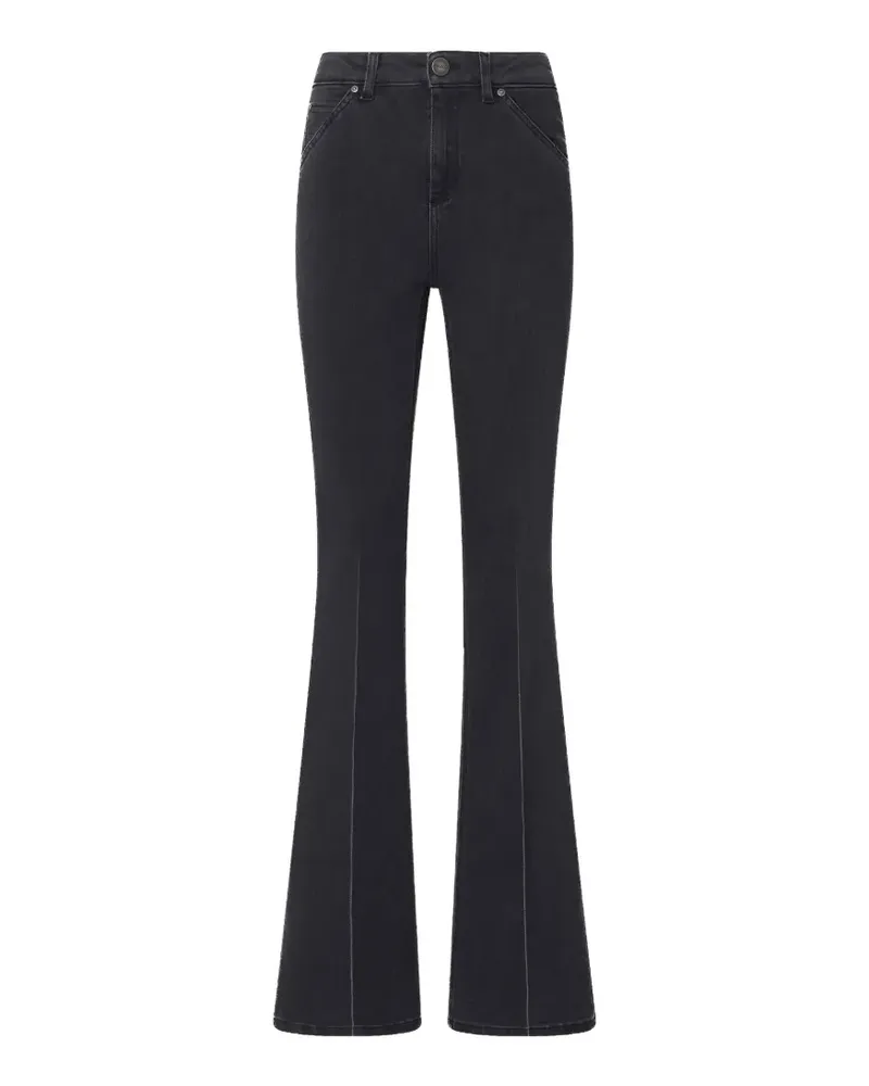 Pinko Ausgestellte Jeans - Schwarz Schwarz