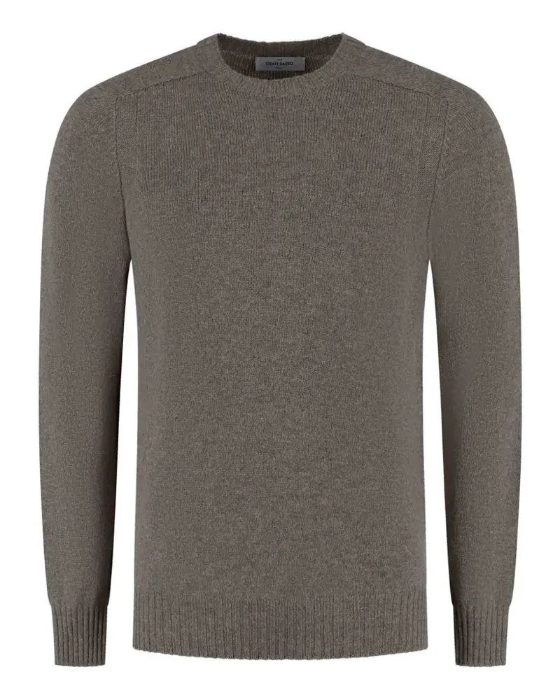 Gran Sasso crew-neck sweater - Grau Grau