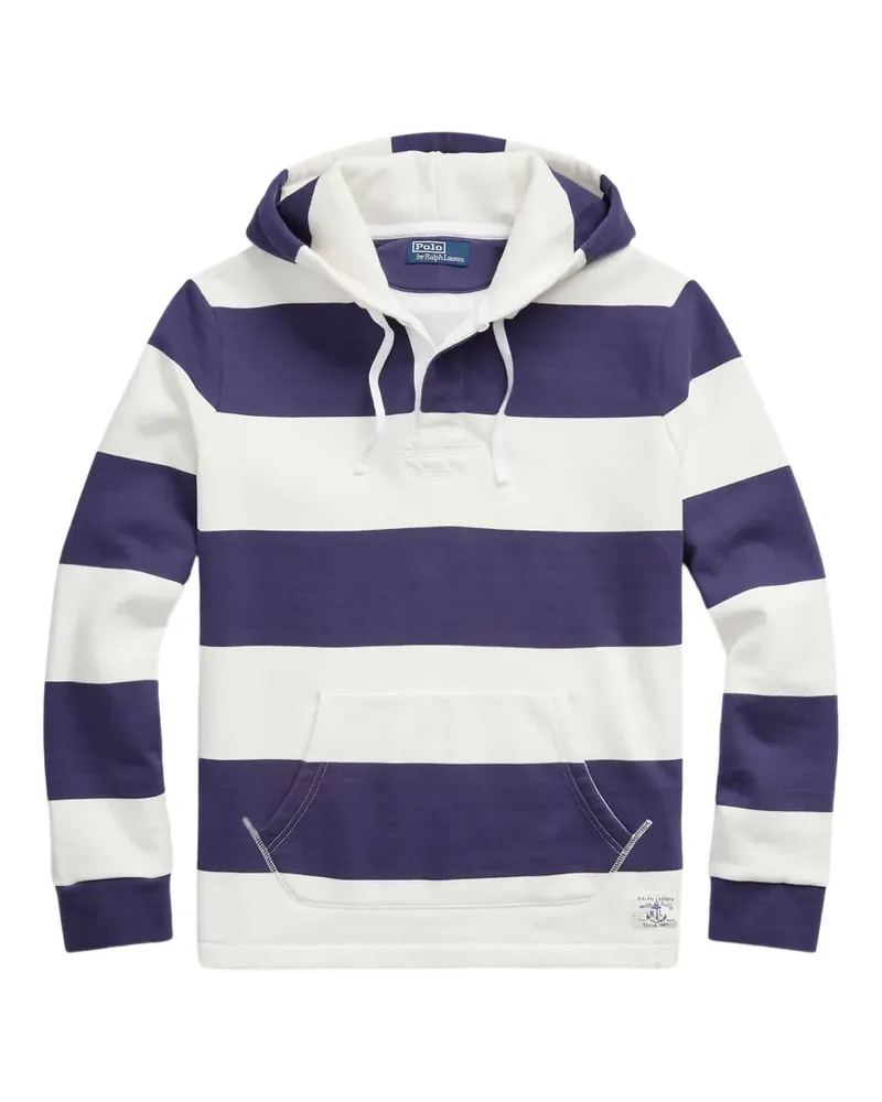 Ralph Lauren long-sleeve striped hoodie - Blau Blau
