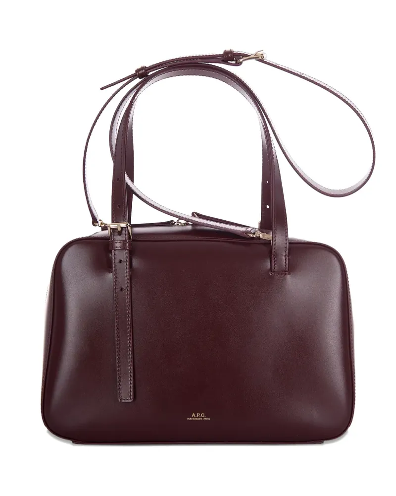 A.P.C. Virginie adjustable-strap tote bag - Rot Rot