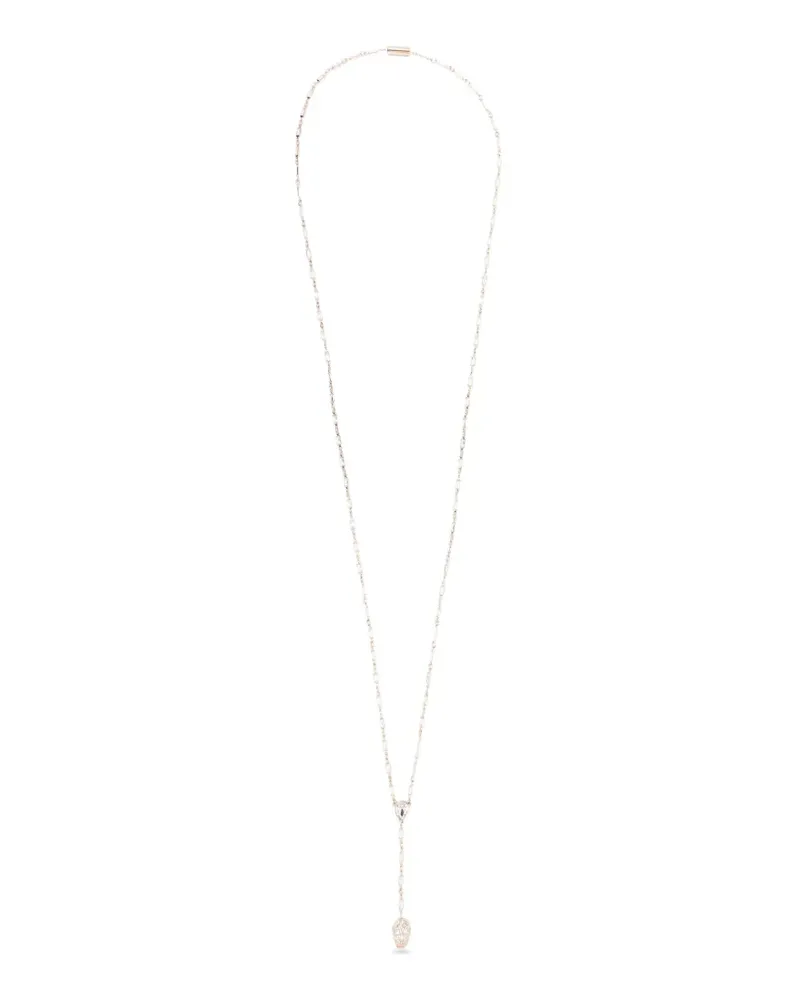 Alexander McQueen Halskette mit Zirkon - Gold Gold